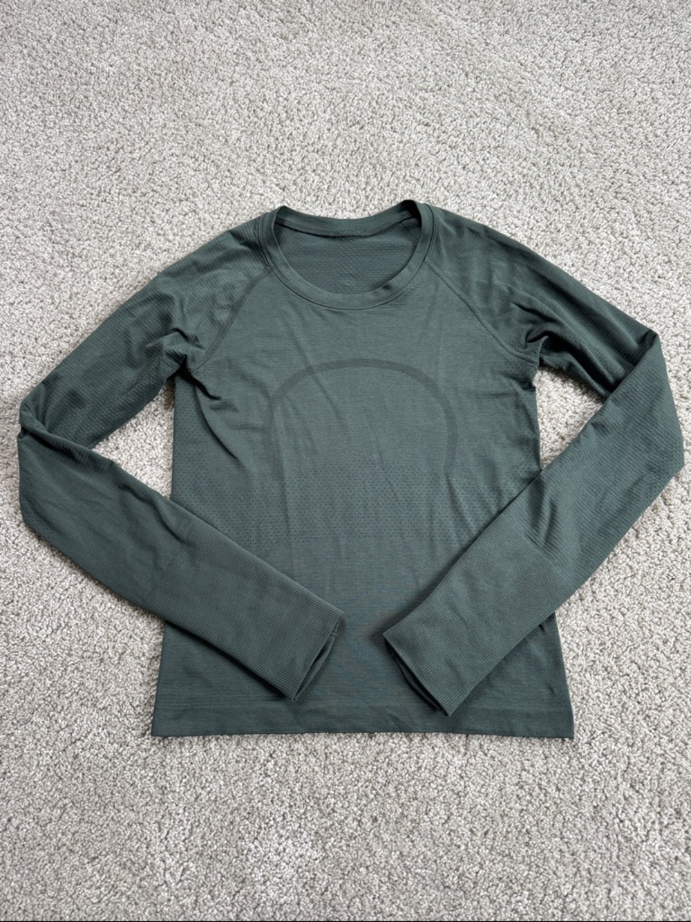 LULULEMON Green Swiftly Long Sleeve Top 4/XS